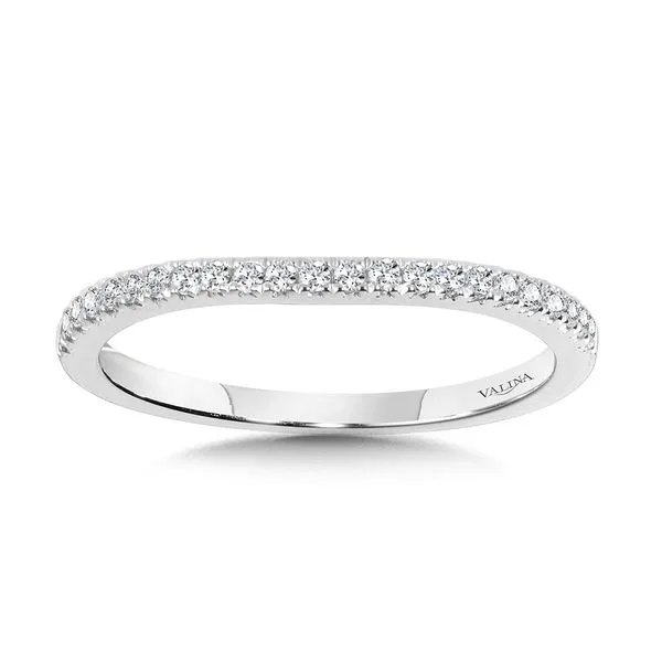 Curved Diamond Wedding Band The Jewelry Source El Segundo, CA