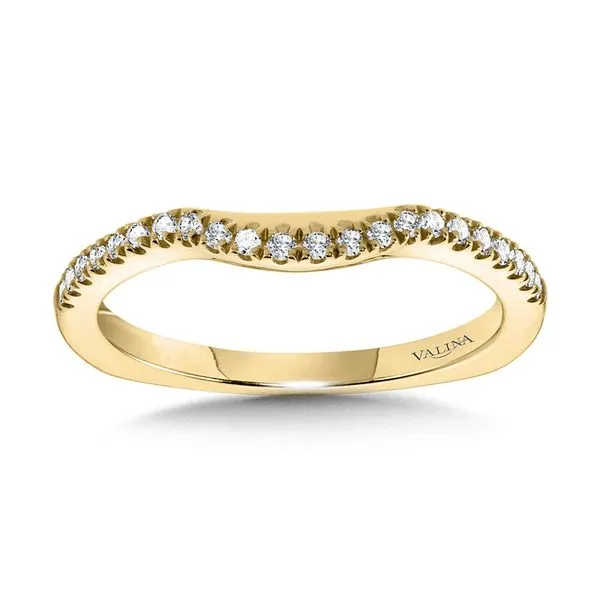 Curved Diamond Wedding Band Gold Mine Jewelers Jackson, CA