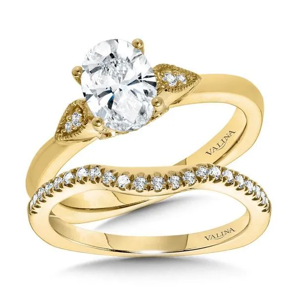 Curved Diamond Wedding Band Image 2 The Jewelry Source El Segundo, CA