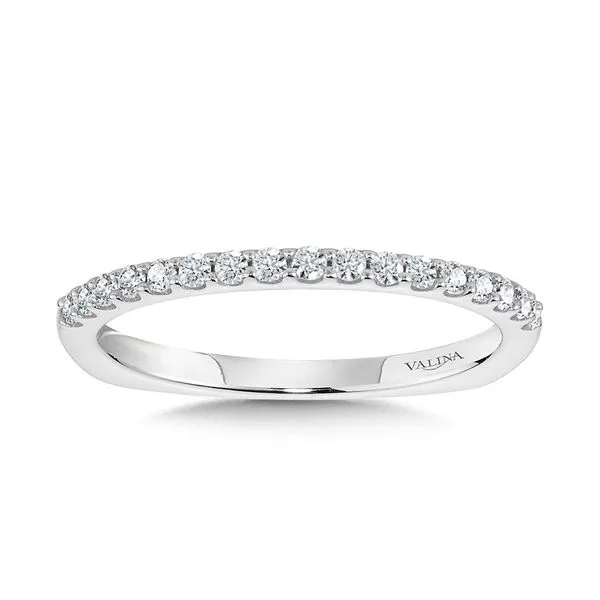 Straight Diamond Wedding Band Gold Mine Jewelers Jackson, CA