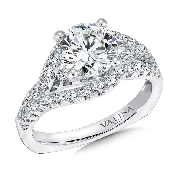 Spiral Style Diamond Engagement Ring Midtown Diamonds Reno, NV