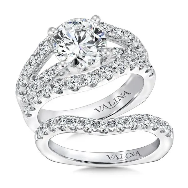 Split Shank Style Engagement Ring Image 4 The Jewelry Source El Segundo, CA