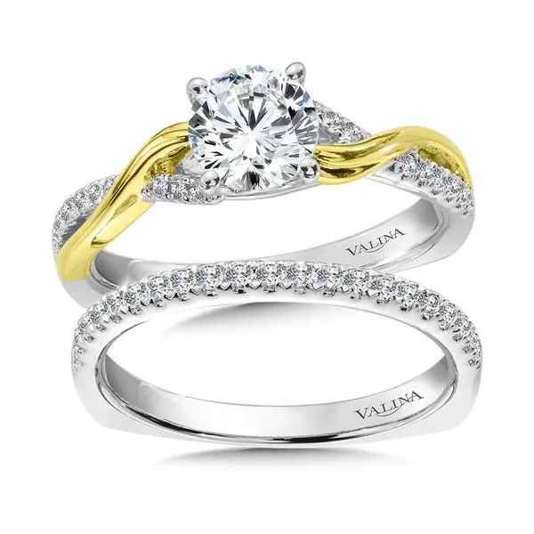 Criss Cross Diamond Engagement Ring Image 4 Sanders Jewelers Gainesville, FL