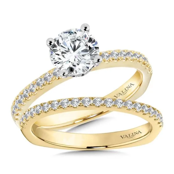 Straight Diamond Engagement Ring Image 3 Sanders Jewelers Gainesville, FL