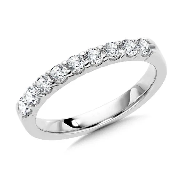 0.50 TDW - Prong Set Round Diamond Wedding Band Shipley's Fine Jewelry Hampstead, MD