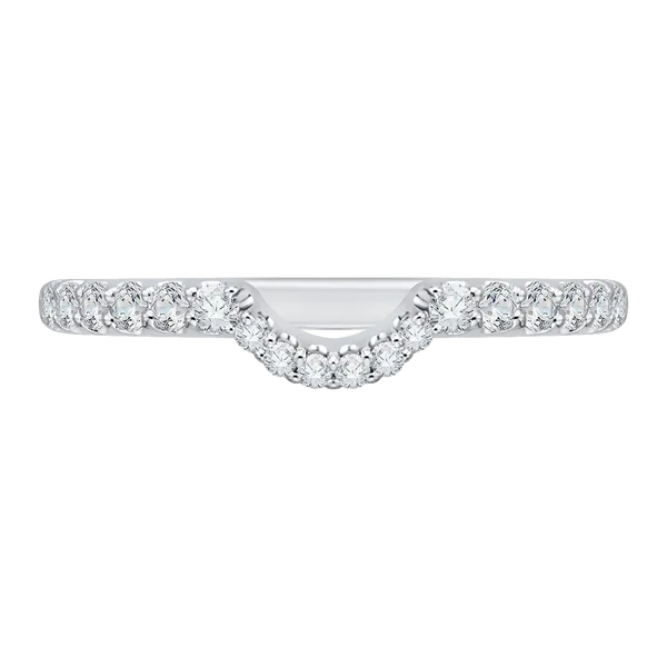 Diamond Wedding Band in 14K White Gold James Gattas Jewelers Memphis, TN