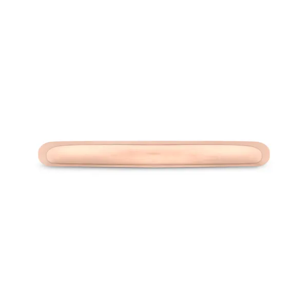Plain Wedding Band in 14K Rose Gold James Gattas Jewelers Memphis, TN