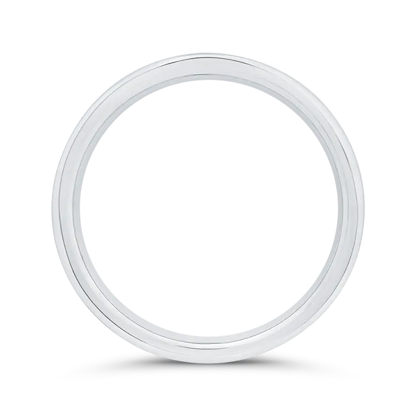 14K Two Tone Gold Men's Band Image 4 James Gattas Jewelers Memphis, TN