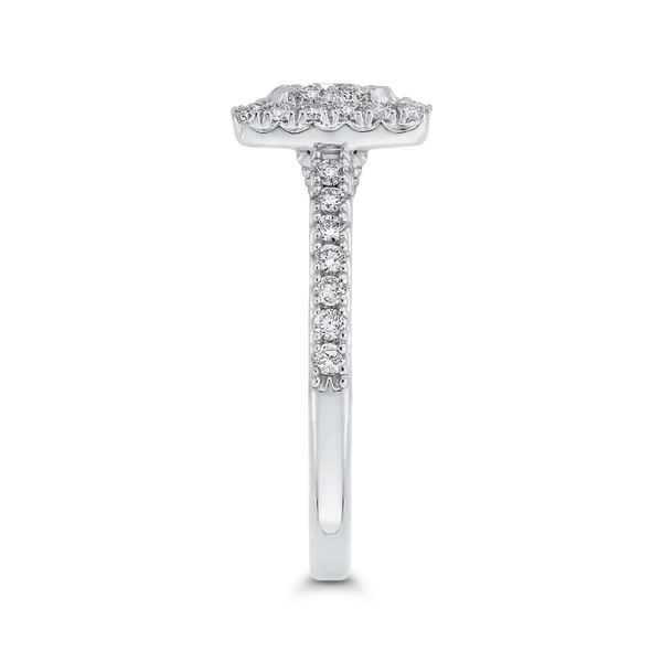 Diamond Engagement Ring in 14K White Gold Image 3 McChristy Jewelers Columbus, NE