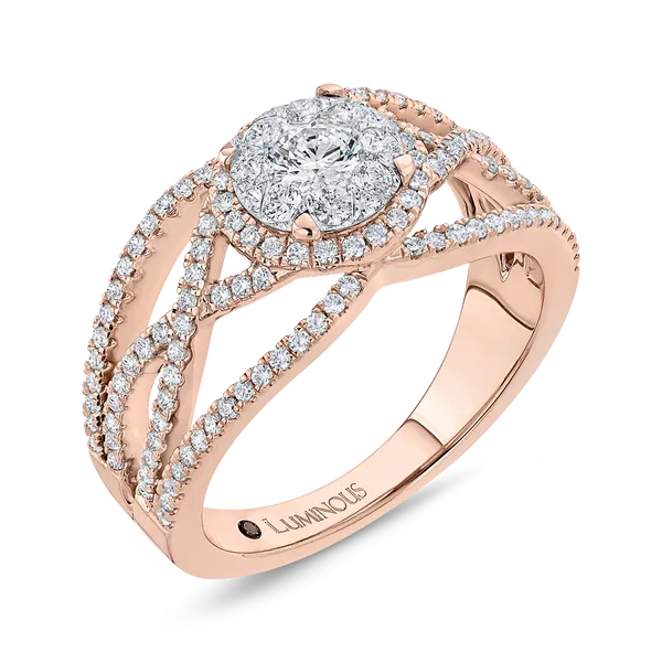 Diamond Fashion Ring in 14K Two Tone Gold Image 2 McChristy Jewelers Columbus, NE