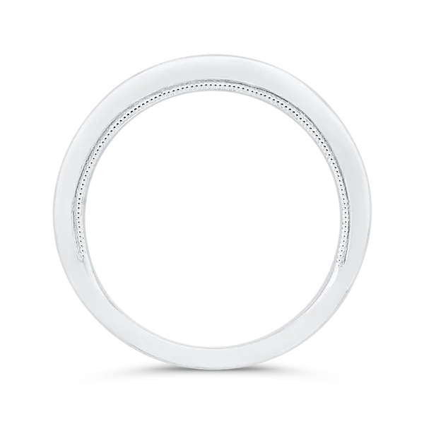 Plain Wedding Band in 14K White Gold Image 4 Diamond Shop Ada, OK