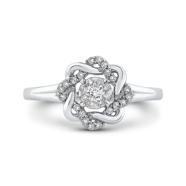 10K White Gold 1/5 Ct Diamond Fashion Ring in 14K White Gold McChristy Jewelers Columbus, NE