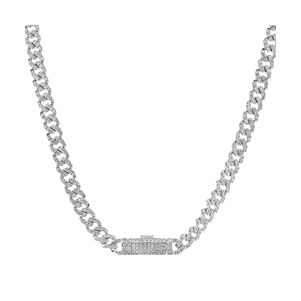 14k White Gold Diamond Necklace Diamond Showcase Longview, WA