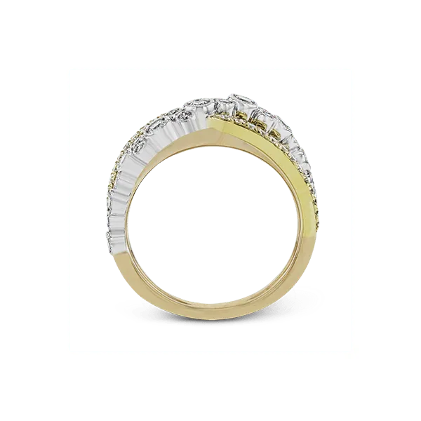 18k Tri-color Gold Diamond Fashion Ring Image 3 Jim Bartlett Fine Jewelry Longview, TX