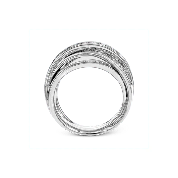 18k White Gold Diamond Fashion Ring Image 3 Diamond Showcase Longview, WA