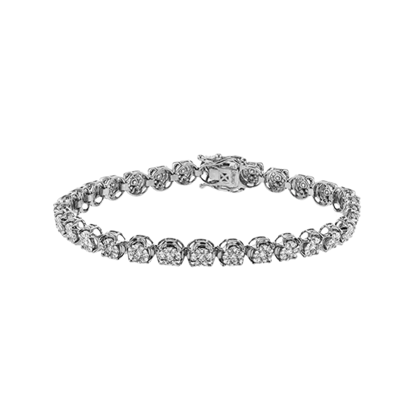 18k White Gold Diamond Bracelet Diamond Showcase Longview, WA
