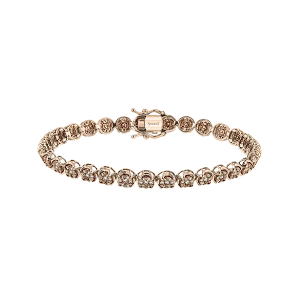 18k Rose Gold Diamond Bracelet Diamond Showcase Longview, WA