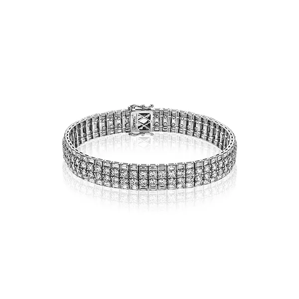 18k White Gold Diamond Bracelet Diamond Showcase Longview, WA