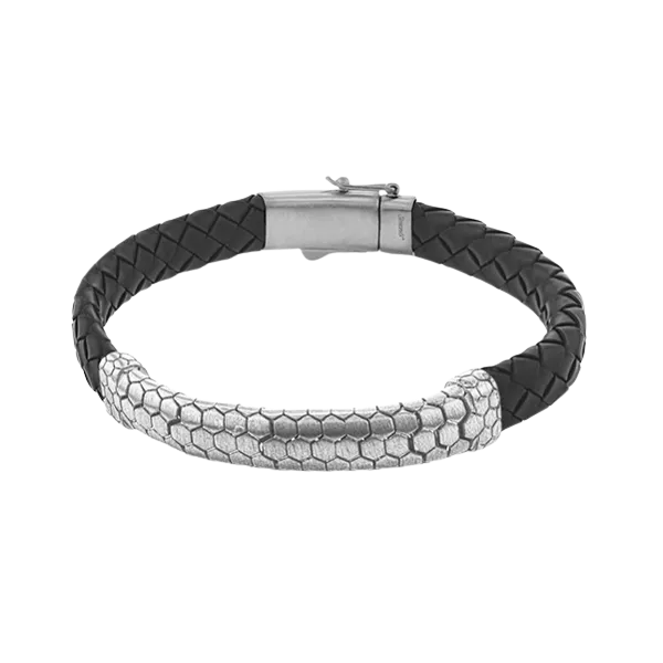 14k White Gold Men's Bracelet Quenan's Fine Jewelers Georgetown, TX
