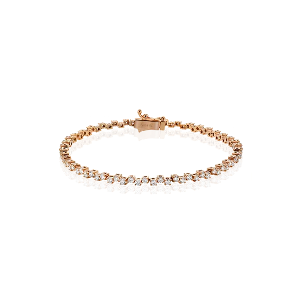 18k Rose Gold Diamond Bracelet James & Williams Jewelers Berwyn, IL