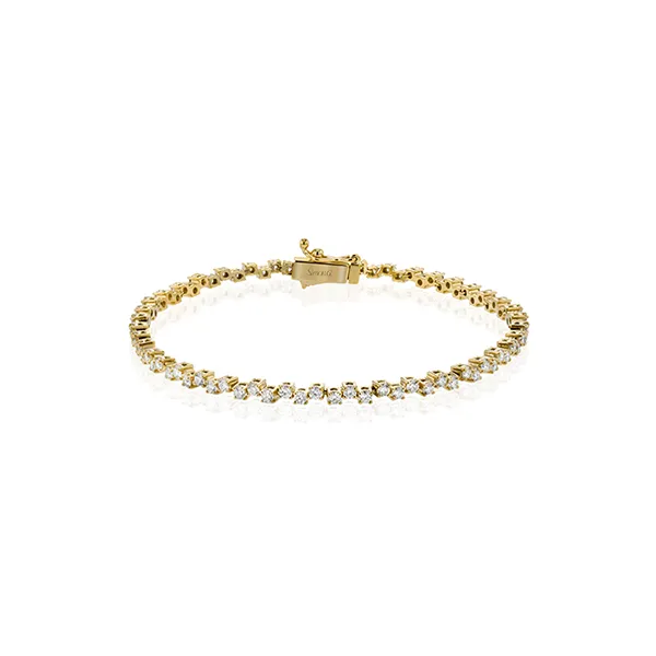 18k Yellow Gold Diamond Bracelet Almassian Jewelers, LLC Grand Rapids, MI