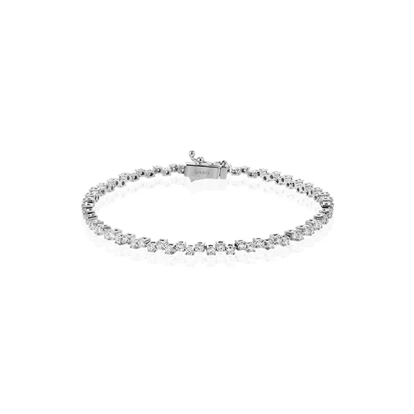 18k White Gold Diamond Bracelet Diamond Showcase Longview, WA