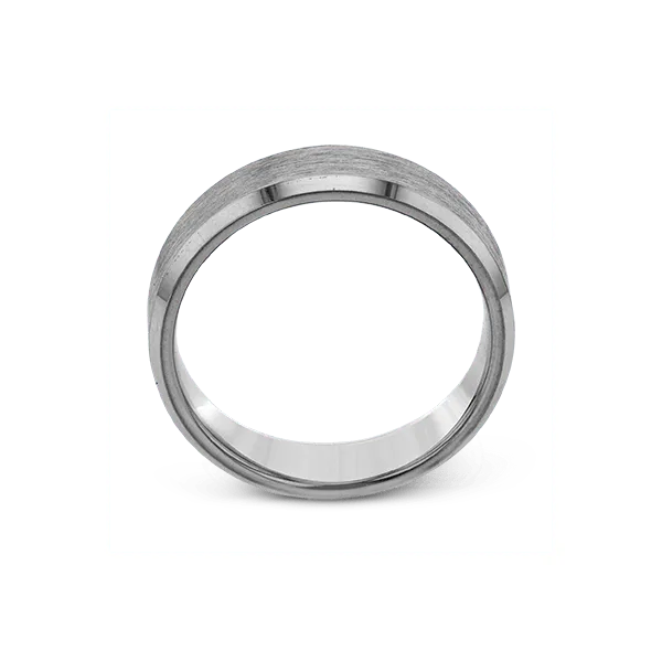 Platinum Men's Wedding Band Image 2 Diamond Showcase Longview, WA