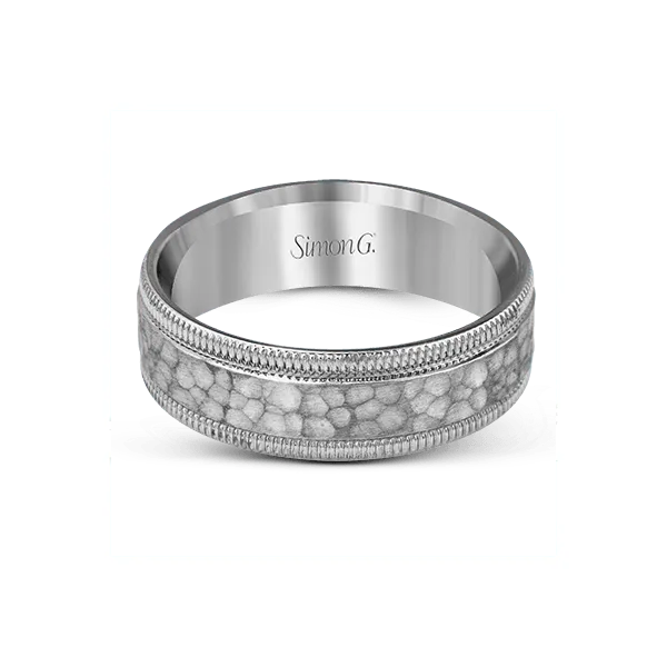 Platinum Men's Wedding Band Image 2 Diamond Showcase Longview, WA