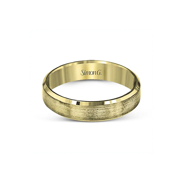 18k Yellow Gold Men's Wedding Band Image 2 Diamond Showcase Longview, WA