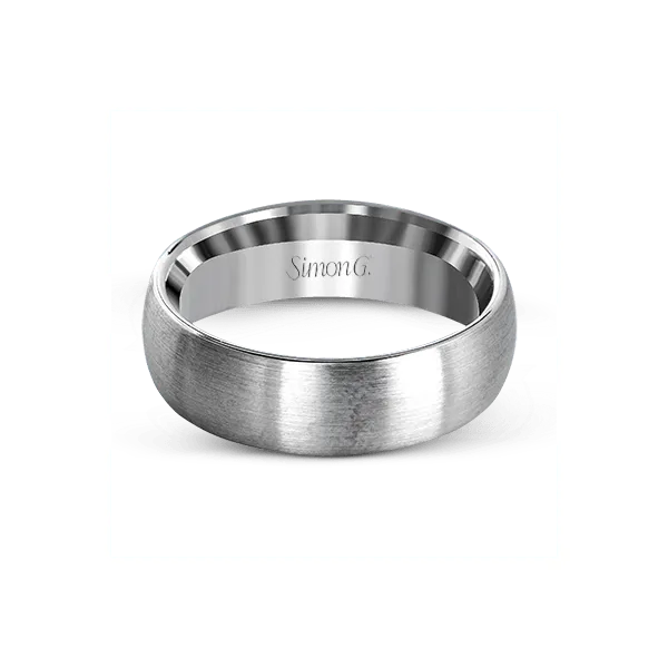 Platinum Men's Wedding Band Image 2 Diamond Showcase Longview, WA