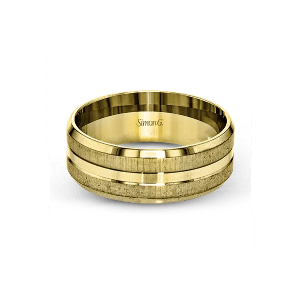 14k Yellow Gold Men's Wedding Band Image 2 Diamond Showcase Longview, WA