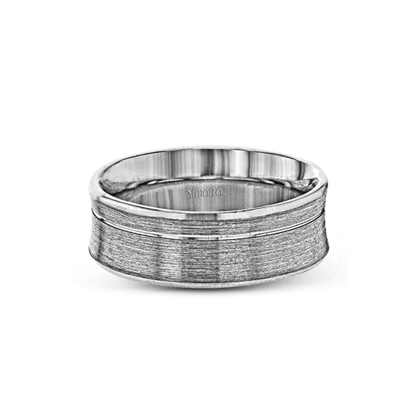 Platinum Men's Wedding Band Image 2 James & Williams Jewelers Berwyn, IL