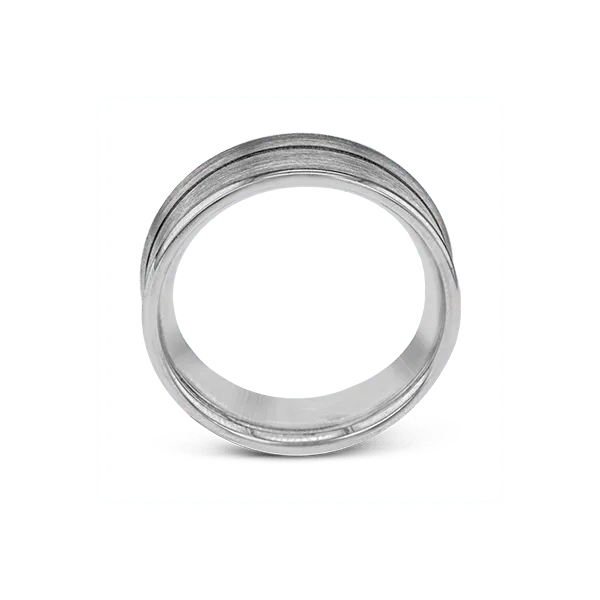 Platinum Men's Wedding Band Image 3 James & Williams Jewelers Berwyn, IL