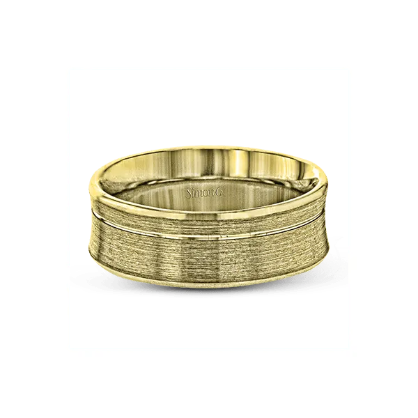14k Yellow Gold Men's Wedding Band Image 2 Diamond Showcase Longview, WA