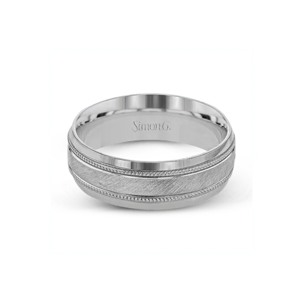 Platinum Men's Wedding Band Image 2 Jim Bartlett Fine Jewelry Longview, TX