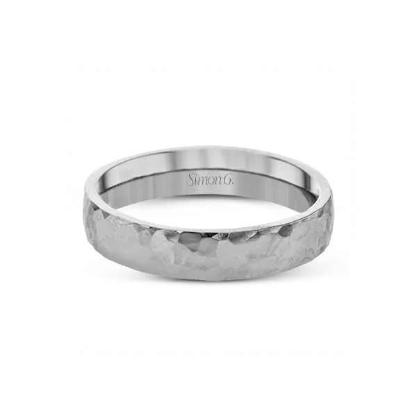 Platinum Men's Wedding Band Image 2 Diamond Showcase Longview, WA