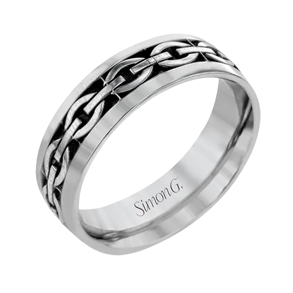 14k Black Gold Men's Wedding Band Diamonds Direct St. Petersburg, FL