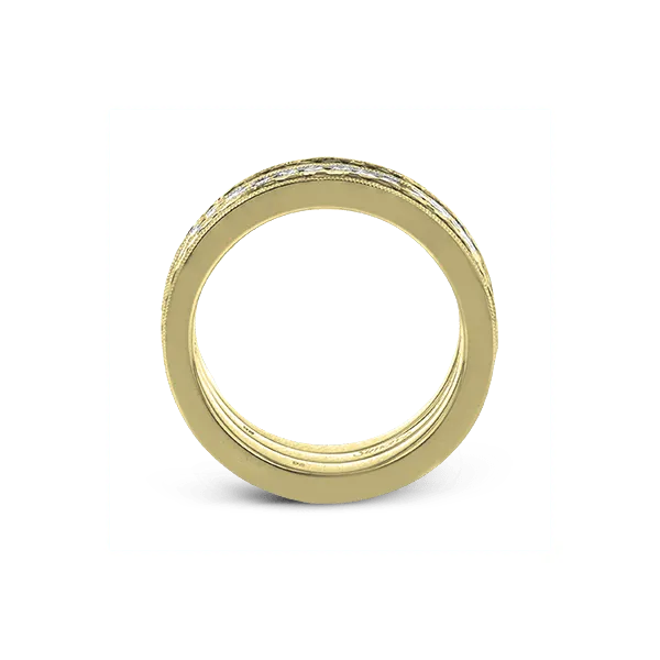 18k Yellow Gold Anniversary Band Image 3 Diamond Showcase Longview, WA