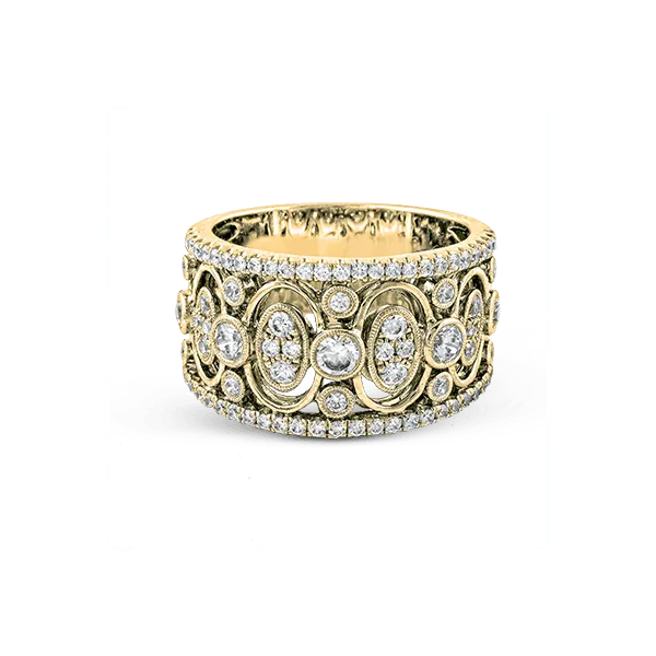 18k Yellow Gold Diamond Fashion Ring Image 2 Diamond Showcase Longview, WA