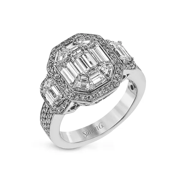 18k White Gold Engagement Ring Diamond Showcase Longview, WA