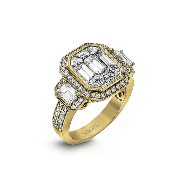 18k Yellow Gold Engagement Ring Diamond Showcase Longview, WA