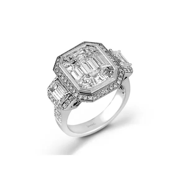 Platinum Semi-mount Engagement Ring Diamond Showcase Longview, WA