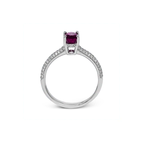 18k White Gold Gemstone Fashion Ring Image 3 Diamond Showcase Longview, WA