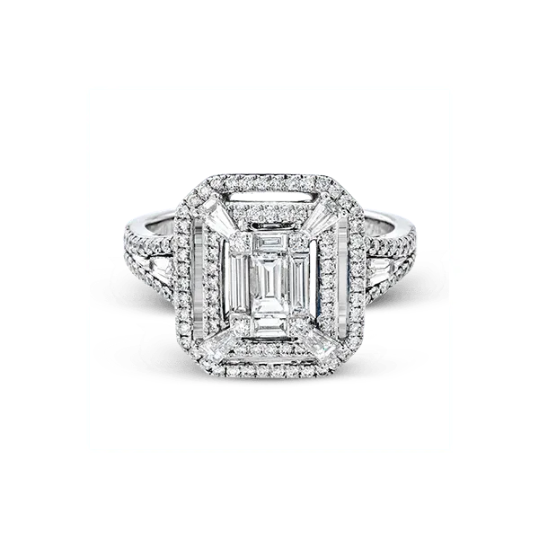 Platinum Diamond Fashion Ring Image 2 Diamond Showcase Longview, WA