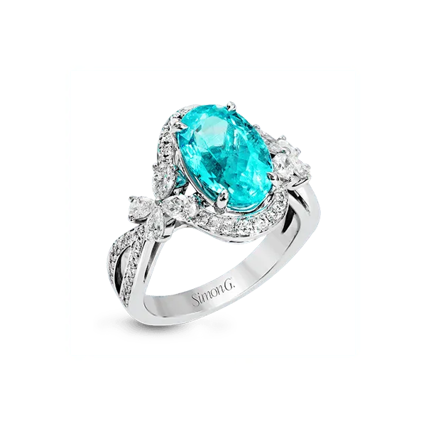 18k White Gold Gemstone Fashion Ring Diamond Showcase Longview, WA