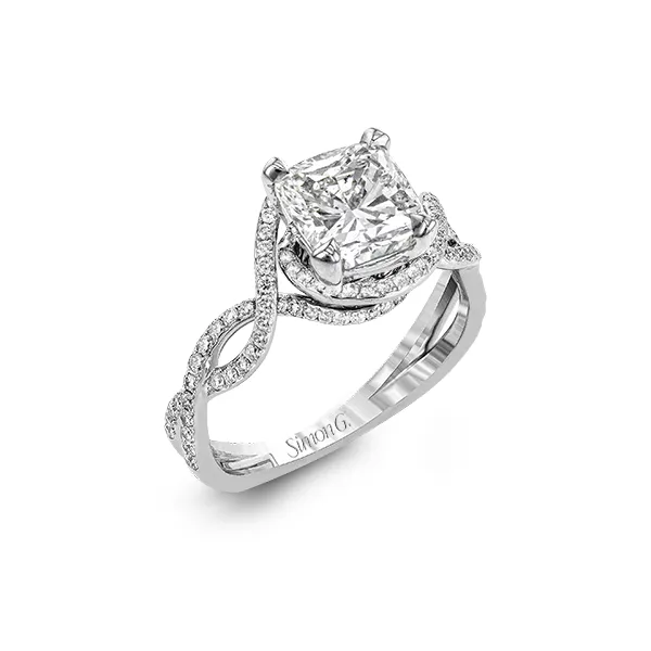 Platinum Semi-mount Engagement Ring Diamond Showcase Longview, WA
