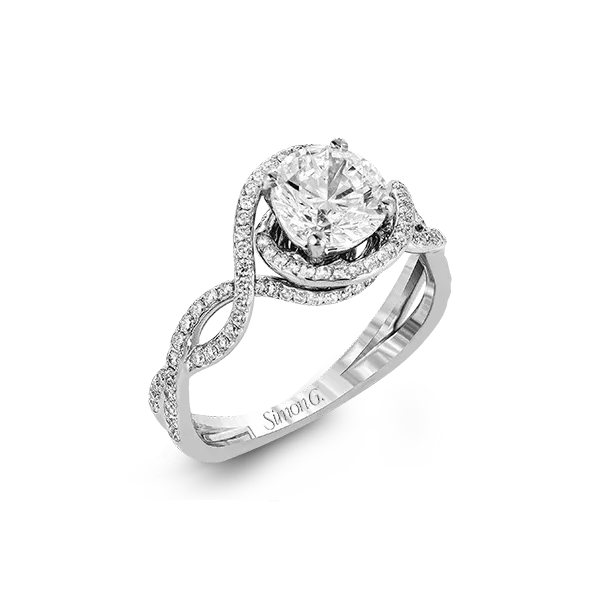Platinum Semi-mount Engagement Ring Diamond Showcase Longview, WA
