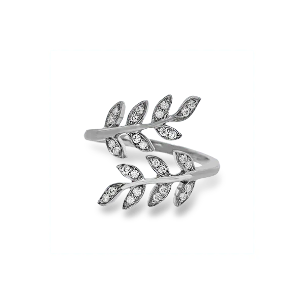 18k White Gold Diamond Fashion Ring Image 2 Diamond Showcase Longview, WA