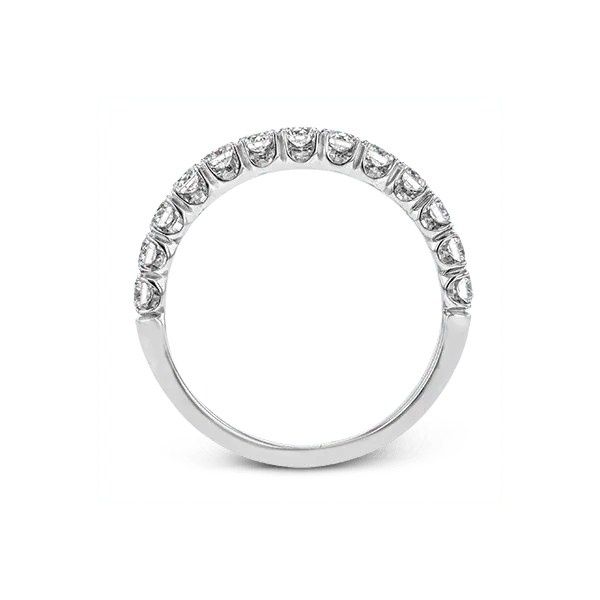 18k White Gold Anniversary Band Image 3 Almassian Jewelers, LLC Grand Rapids, MI