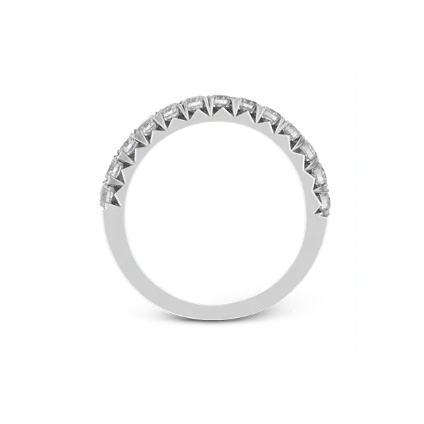 Platinum Anniversary Band Image 3 Jim Bartlett Fine Jewelry Longview, TX